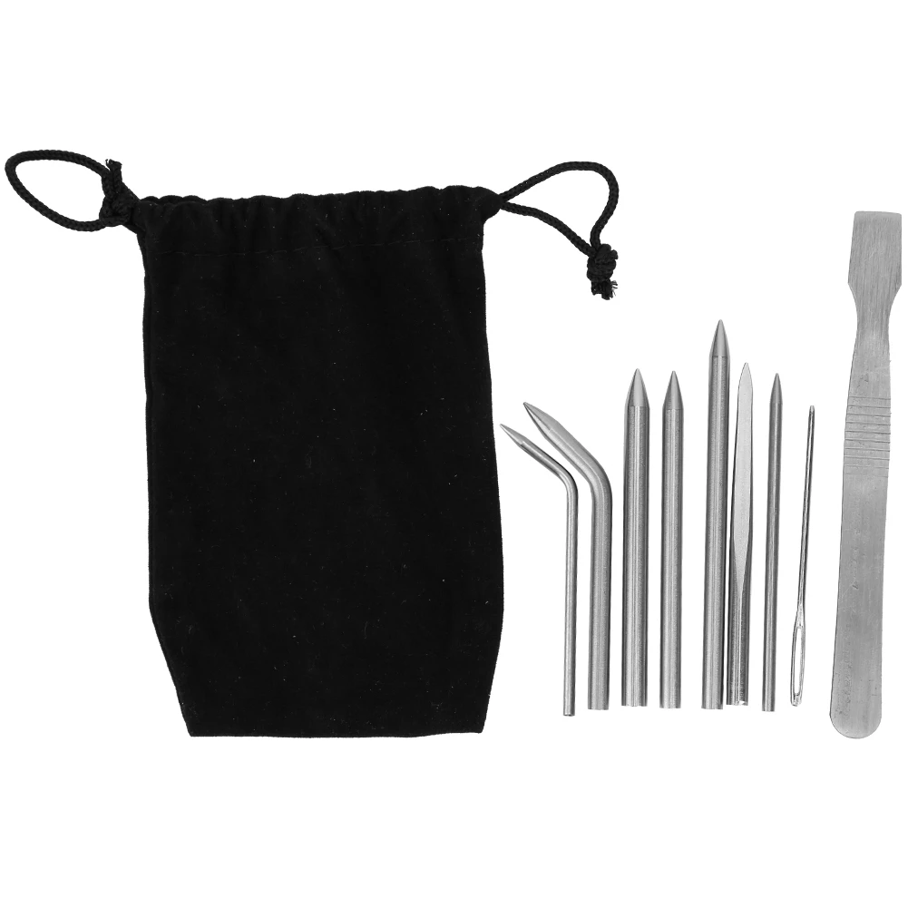 9PCS Stainless Steel Umbrella Rope Needles Bracelet Knitting Stitching Set DIY Accessories
9PCS Stainless Steel Umbrella Rope Needles Bracelet Knitting Stitching Set DIY Accessories