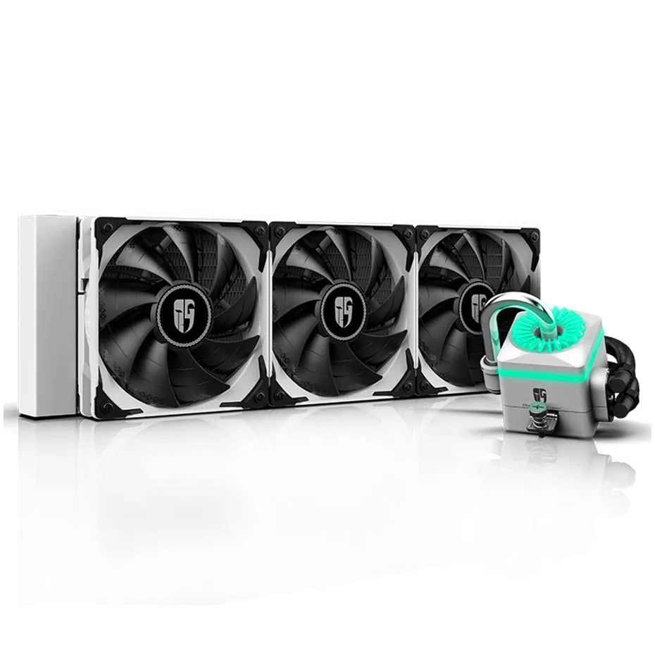DEEPCOOL CAPTAIN 360X WHITE 360mm Computer CPU Water Cooler PC Case CPU Liquid Cooling radiator For Intel 2011 1155 AMD AM4 AM3
DEEPCOOL CAPTAIN 360X WHITE 360mm Computer CPU Water Cooler PC Case CPU Liquid Cooling radiator For Intel 2011 1155 AMD AM4 AM3