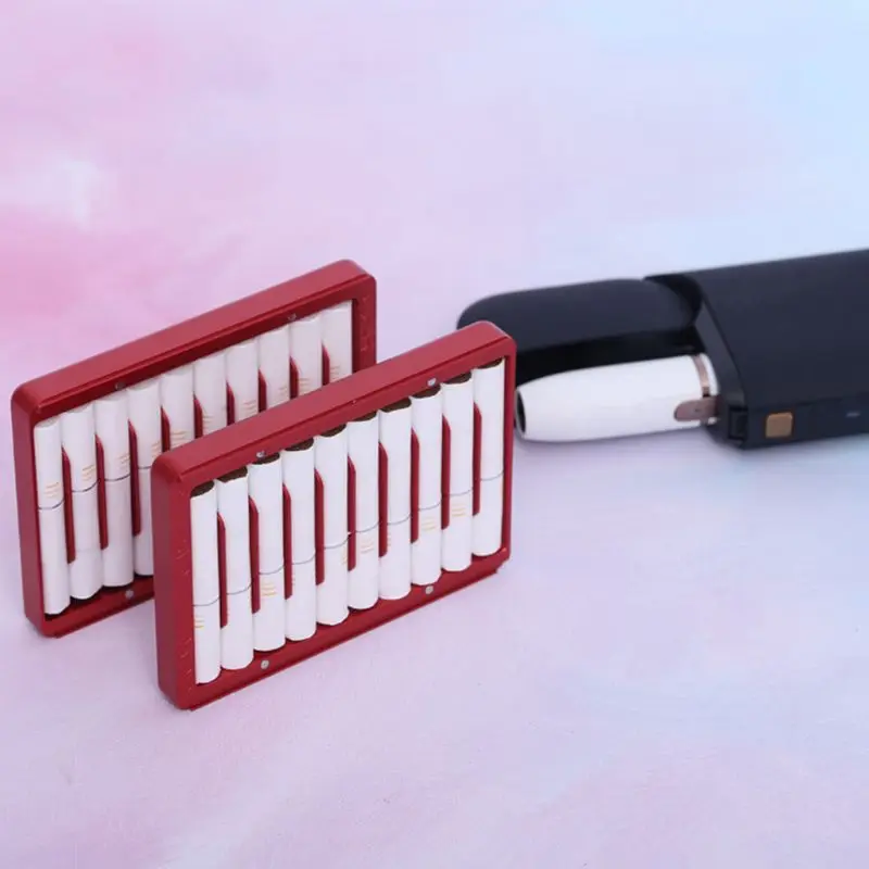 2021 New 20 Holes Aluminum Alloy Metal Cigarette Case Holder Storage Box Protective Sleeve for iqos Accessories
2021 New 20 Holes Aluminum Alloy Metal Cigarette Case Holder Storage Box Protective Sleeve for iqos Accessories
