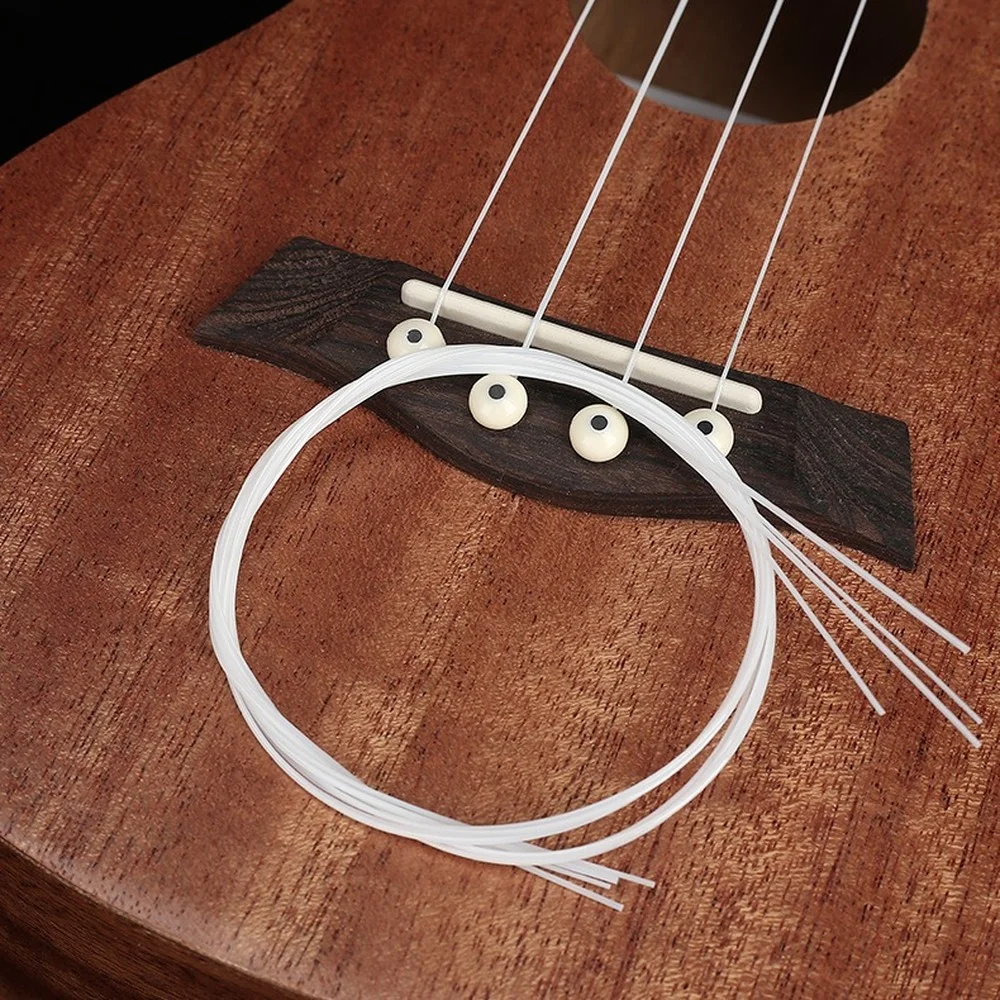 8PCS White Nylon Ukulele Strings Replacement Part for 21/23/26 Inch Universal Stringed Instrument Accessories
8PCS White Nylon Ukulele Strings Replacement Part for 21/23/26 Inch Universal Stringed Instrument Accessories