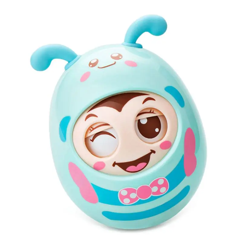 Safety Adorable Blinking Eye Tumbler Doll Baby Teether Toy for 6-12 Month Infant Q81A
Safety Adorable Blinking Eye Tumbler Doll Baby Teether Toy for 6-12 Month Infant Q81A