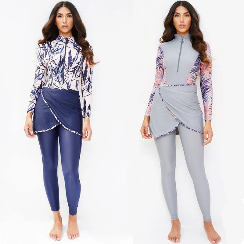 2021 Muslim Women Sofia Swimwear Hijab Long Sleeves Sport Modest Patchwork Swimsuit 3pcs Islamic Burkinis Wear Bathing Suit 4XL
2021 Muslim Women Sofia Swimwear Hijab Long Sleeves Sport Modest Patchwork Swimsuit 3pcs Islamic Burkinis Wear Bathing Suit 4XL