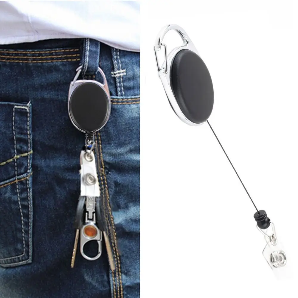 OPPOHERE Retractable Reel Recoil ID Badge Lanyard Name Tag Key Card Holder Belt Clip Key Ring keychain Accessories Jewellery New
OPPOHERE Retractable Reel Recoil ID Badge Lanyard Name Tag Key Card Holder Belt Clip Key Ring keychain Accessories Jewellery New