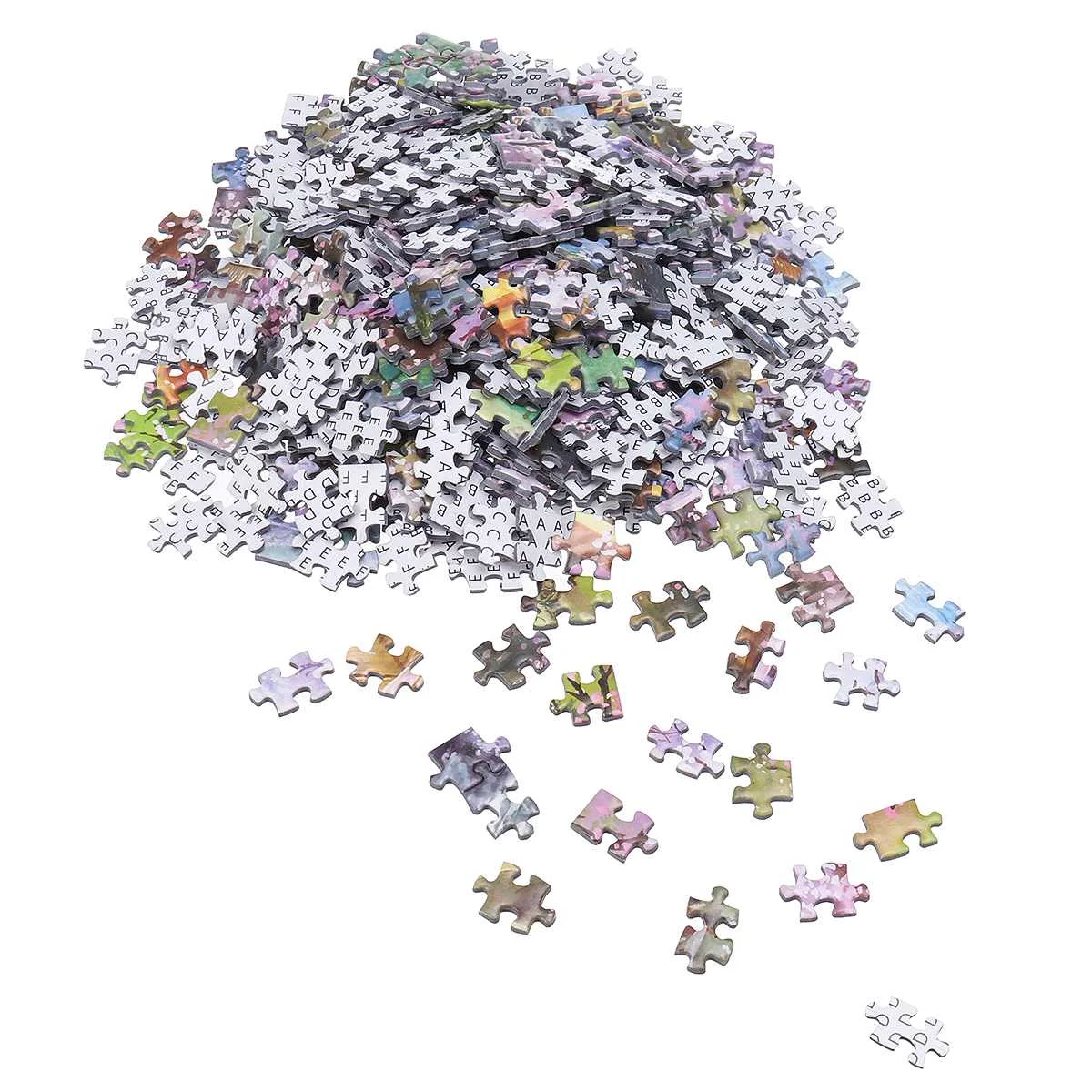 1000 Pieces cherry blossom Villa Puzzle Game Paper Assembling Puzzles For Adults Puzzle Toys Kids Children Educational Toys
1000 Pieces cherry blossom Villa Puzzle Game Paper Assembling Puzzles For Adults Puzzle Toys Kids Children Educational Toys