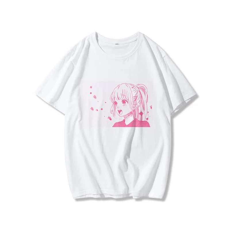 Lychee Japanese Anime Cartoon Sailor Moon Print loose short-sleeved T-shirt summer women's Harajuku kawaii O-neck fashion shirt
Lychee Japanese Anime Cartoon Sailor Moon Print loose short-sleeved T-shirt summer women's Harajuku kawaii O-neck fashion shirt