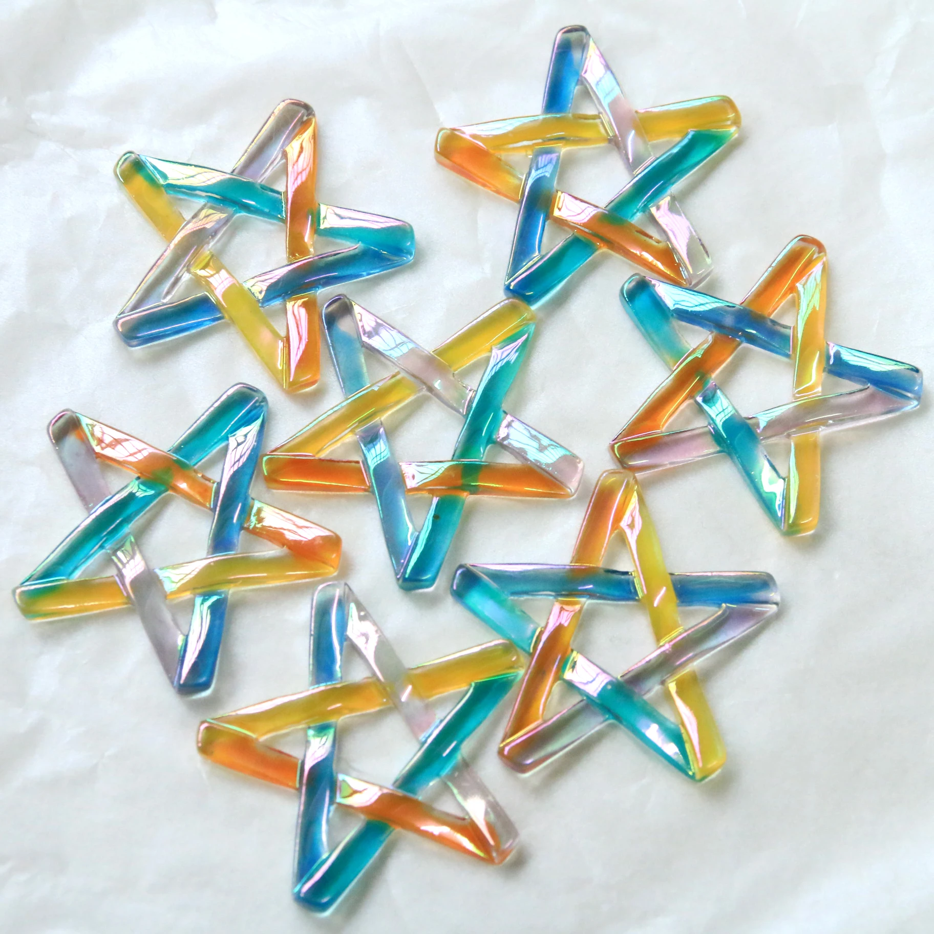 Colorful Pentagonal Earring Accessories Kawaii DIY Embellishments for Jewelry Making Handmade
Colorful Pentagonal Earring Accessories Kawaii DIY Embellishments for Jewelry Making Handmade