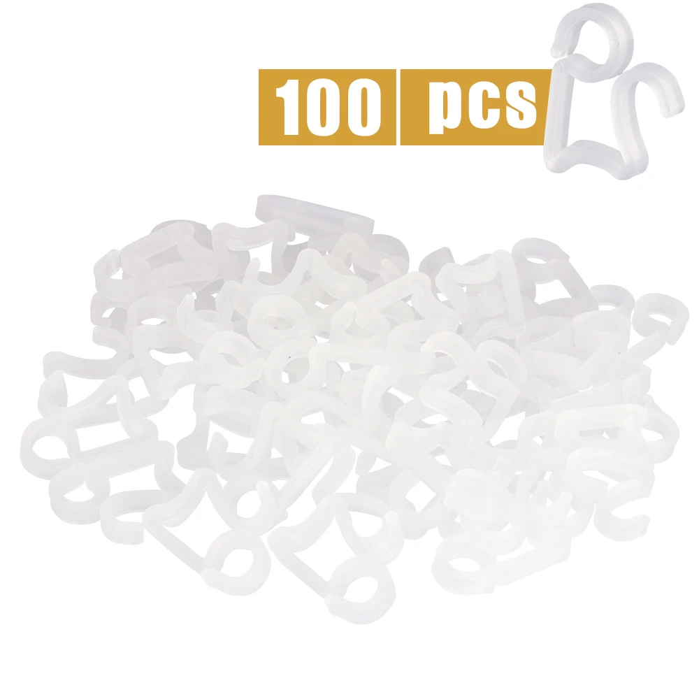 Holiday Light Clips Christmas Light Clips Outdoor lifting gutter hooks for Christmas decorative light strings (100 pcs)
Holiday Light Clips Christmas Light Clips Outdoor lifting gutter hooks for Christmas decorative light strings (100 pcs)