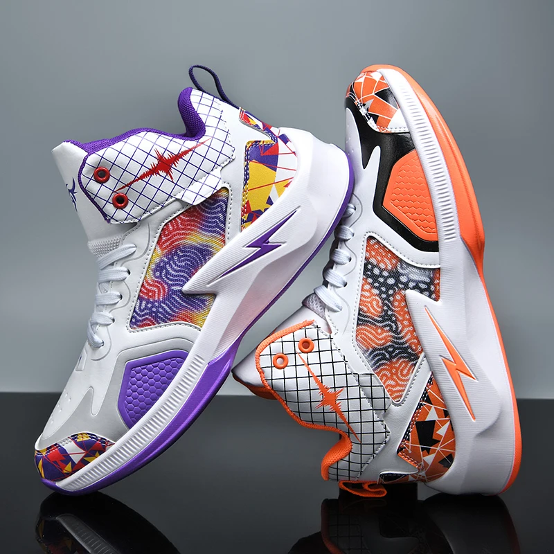 High Quality Basketball Shoes for Men Sneakers Sports Shoes Lightning Fashion Cushion Shoes Zapatillas Hombre Athletic Shoes Man
High Quality Basketball Shoes for Men Sneakers Sports Shoes Lightning Fashion Cushion Shoes Zapatillas Hombre Athletic Shoes Man