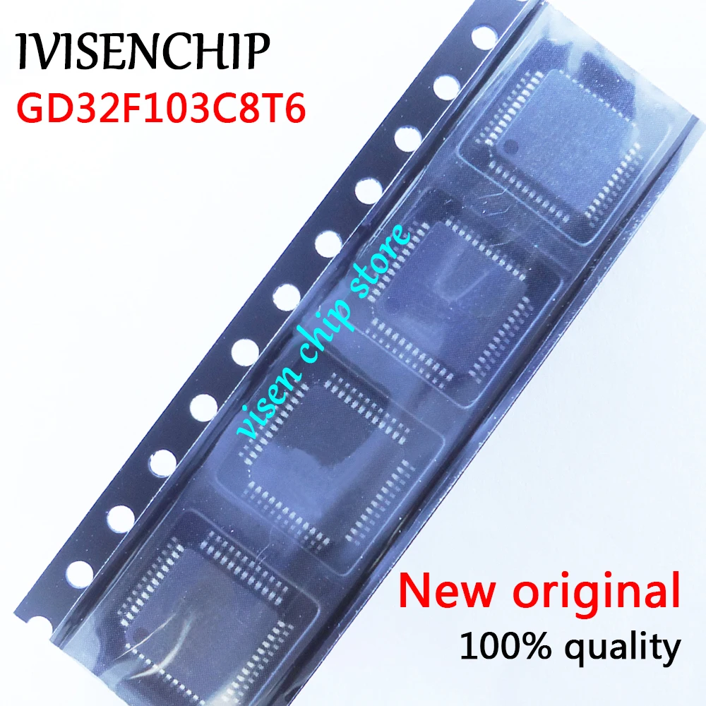 10 шт GD32F103C8T6 GD32F103 C8T6 QFP-48 - купить по выгодной цене |
