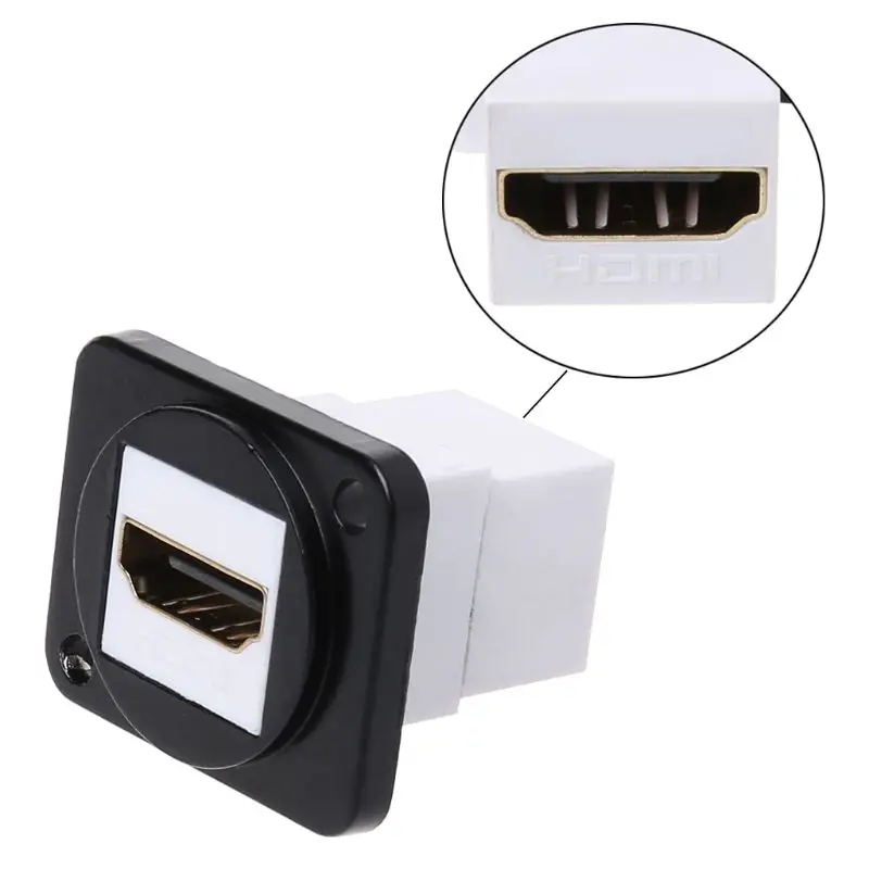 Металлический разъем типа D для модуля настенная панель HDMI-совместимое крепление