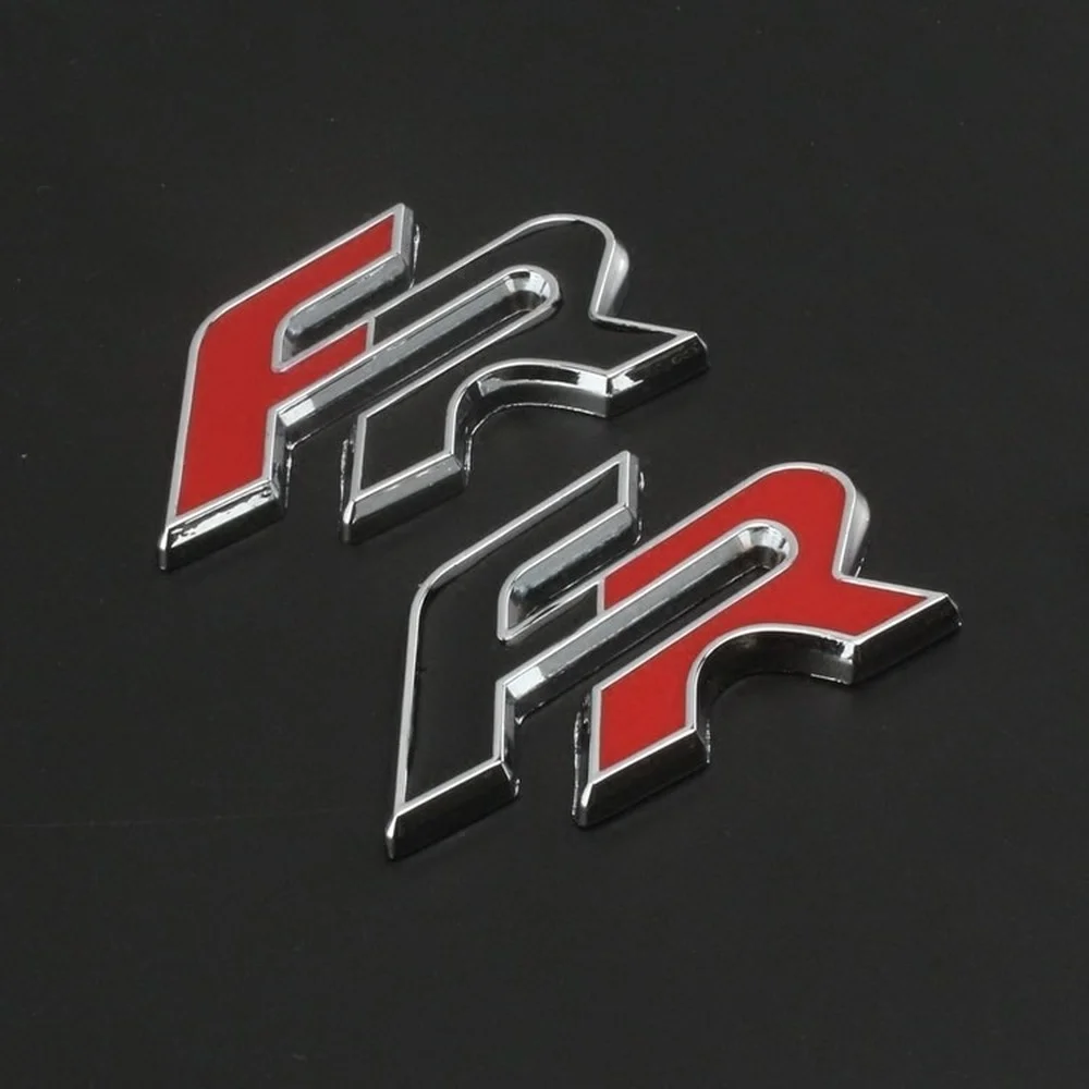 New FR letter emblem badge Kirsite Car stickers for Seat Leon 2 FR+ Cupra Ibiza Altea Exeo Formula Racing Car Styling
New FR letter emblem badge Kirsite Car stickers for Seat Leon 2 FR+ Cupra Ibiza Altea Exeo Formula Racing Car Styling