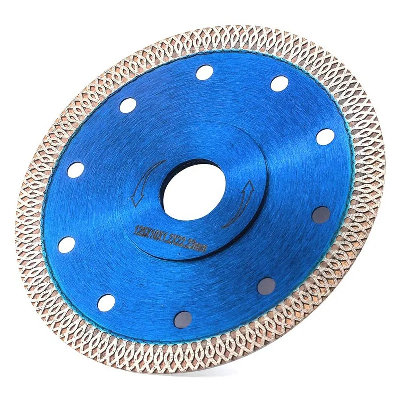 5inch Super Thin Diamond Tile Blade Porcelain Saw Blade for Cutting Porcelain Tile Granite Marbles
5inch Super Thin Diamond Tile Blade Porcelain Saw Blade for Cutting Porcelain Tile Granite Marbles