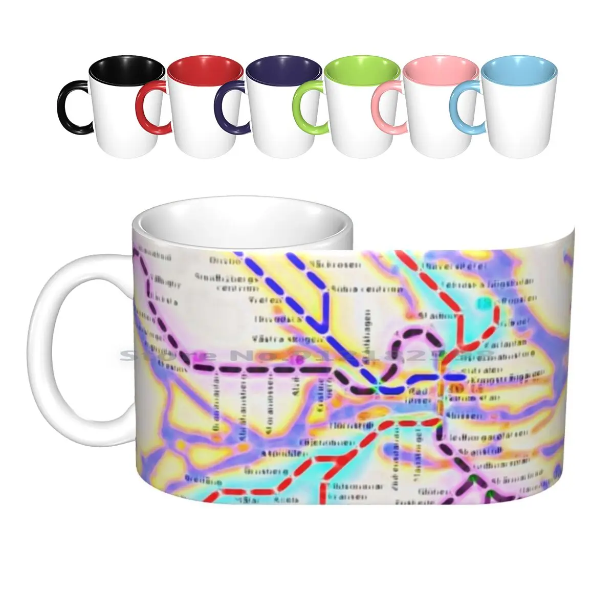 Stockholm T-Bana Ceramic Mugs Coffee Cups Milk Tea Mug Metro T Bana Subway Map Urban Abstract Contemporary Stockholm Sweden
Stockholm T-Bana Ceramic Mugs Coffee Cups Milk Tea Mug Metro T Bana Subway Map Urban Abstract Contemporary Stockholm Sweden