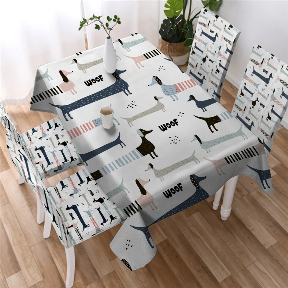 Beddingoutlet Dachshund Tablecloth For Kitchen Cartoon Dog Waterproof Table Cover Striped Decor Table Cover Waterproof Square
Beddingoutlet Dachshund Tablecloth For Kitchen Cartoon Dog Waterproof Table Cover Striped Decor Table Cover Waterproof Square