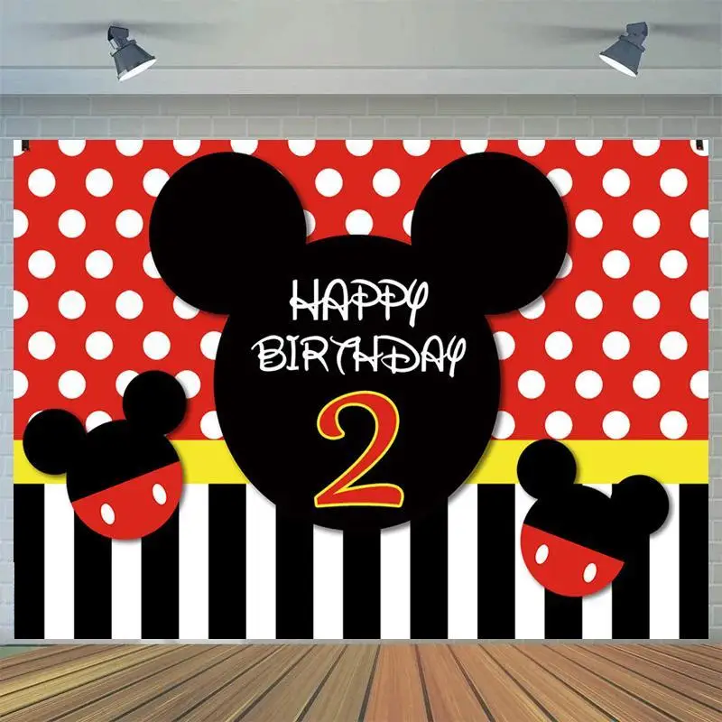 Red Black White Dots Girl 2nd Birthday Backdrops Cartoon Mouse Shaped Girl Princess Photography Backgrounds
Red Black White Dots Girl 2nd Birthday Backdrops Cartoon Mouse Shaped Girl Princess Photography Backgrounds
