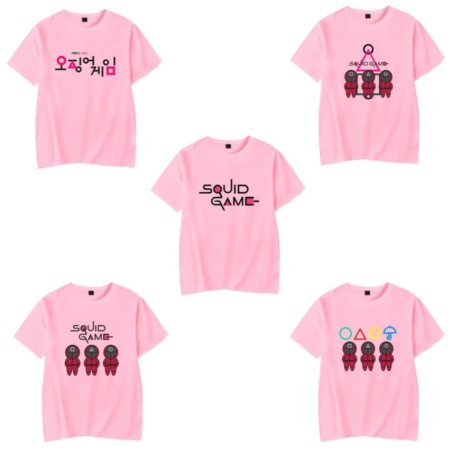 Men's T-shirt Fashion Squid Game Funny Tshirt Men Summer Casual Male T Shirt Hipster Hip-hop Tee Shirt Homme Streetwear
Men's T-shirt Fashion Squid Game Funny Tshirt Men Summer Casual Male T Shirt Hipster Hip-hop Tee Shirt Homme Streetwear