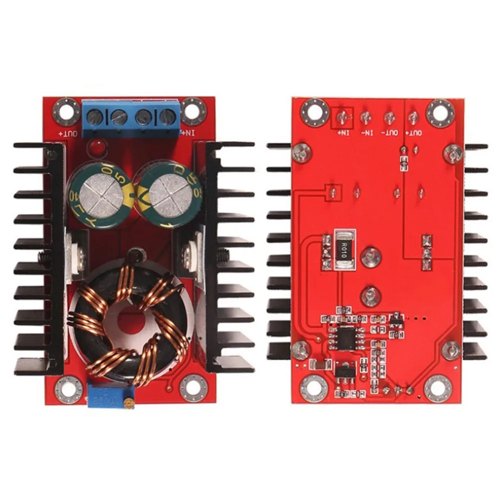 150W Boost DC-DC Converter 10-32V To 12-35V 10A Boost Power Module Step Down Automotive Power LED Drive Charger Regulator
150W Boost DC-DC Converter 10-32V To 12-35V 10A Boost Power Module Step Down Automotive Power LED Drive Charger Regulator
