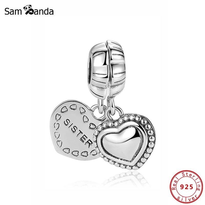 Authentic Original 100% 925 Sterling Silver Charm Bead My Special Sister Two Part Charms Fit Bracelets Diy Women Jewelry
Authentic Original 100% 925 Sterling Silver Charm Bead My Special Sister Two Part Charms Fit Bracelets Diy Women Jewelry