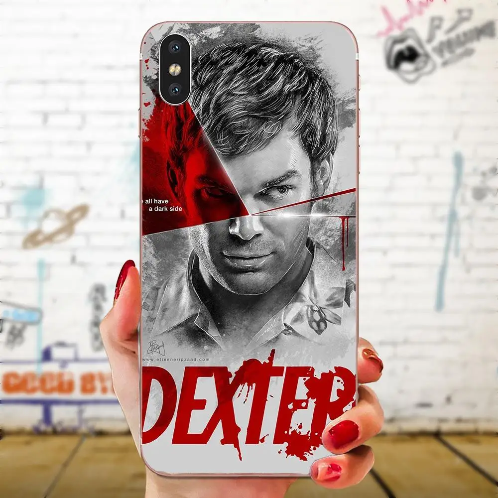 ТПУ чехлы Fundas Мода Dexter Давид Фишер для samsung Galaxy Note 5 8 9 S3 S4 S5 S6 S7 S8 S9 S10 5G mini Edge Plus Lite |