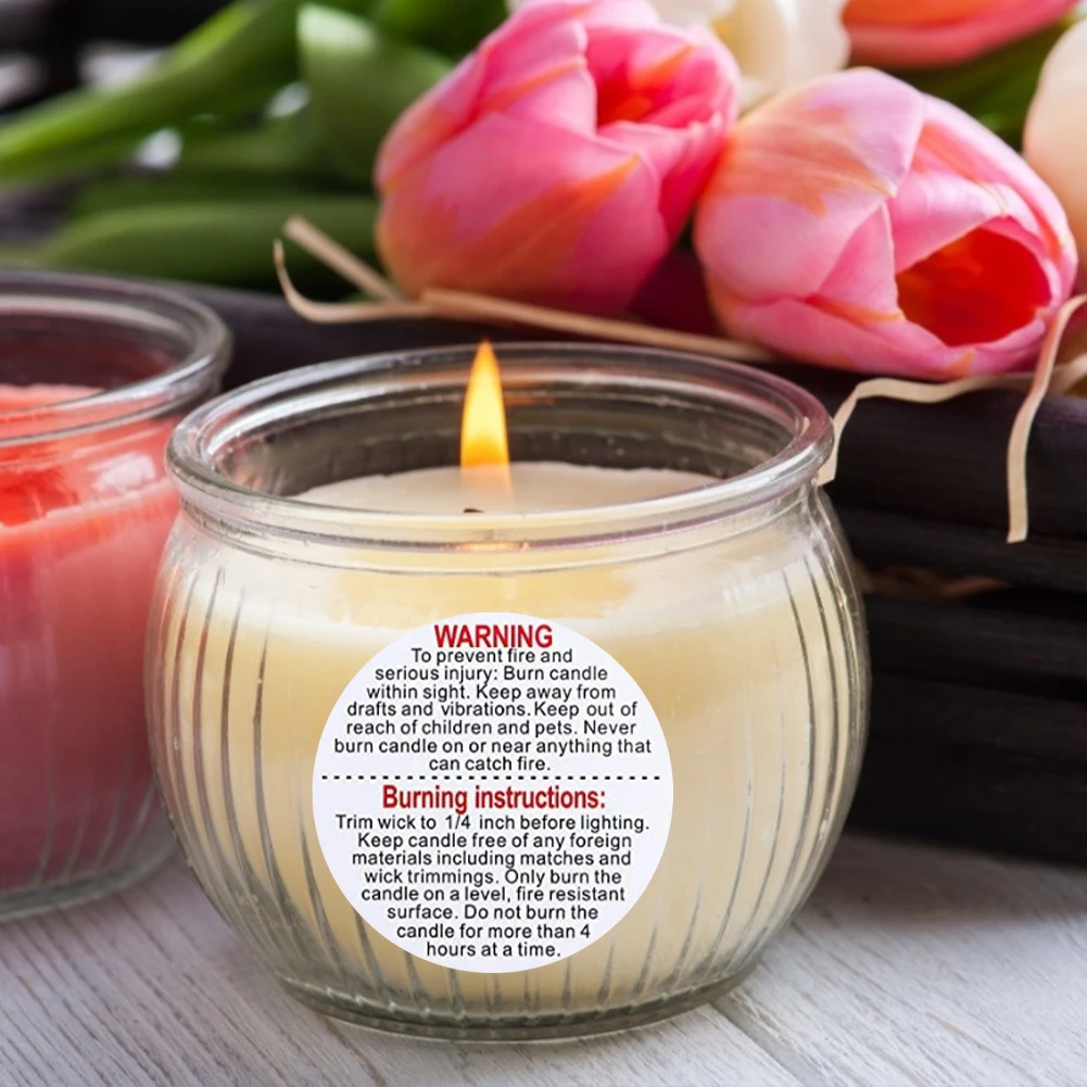 2pcs Stickers Seal Labels Roll Sticker Candle Warning Labels Candle Safety Stickers for Candle Containers Jars Tins Roll Sticker
2pcs Stickers Seal Labels Roll Sticker Candle Warning Labels Candle Safety Stickers for Candle Containers Jars Tins Roll Sticker