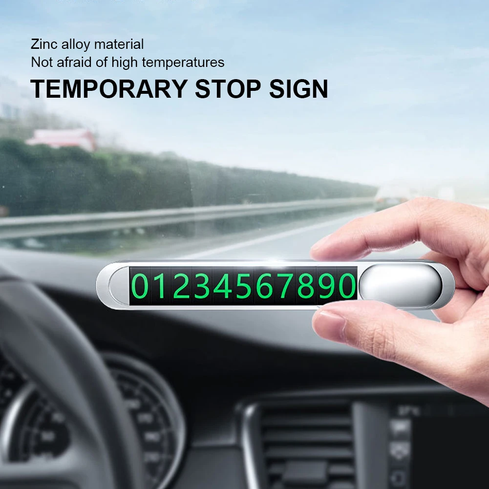 Car Styling Temporary Parking Card Phone Number Card Plate Telephone Number Car Park Stop Sticker Display Auto Accessories
Car Styling Temporary Parking Card Phone Number Card Plate Telephone Number Car Park Stop Sticker Display Auto Accessories