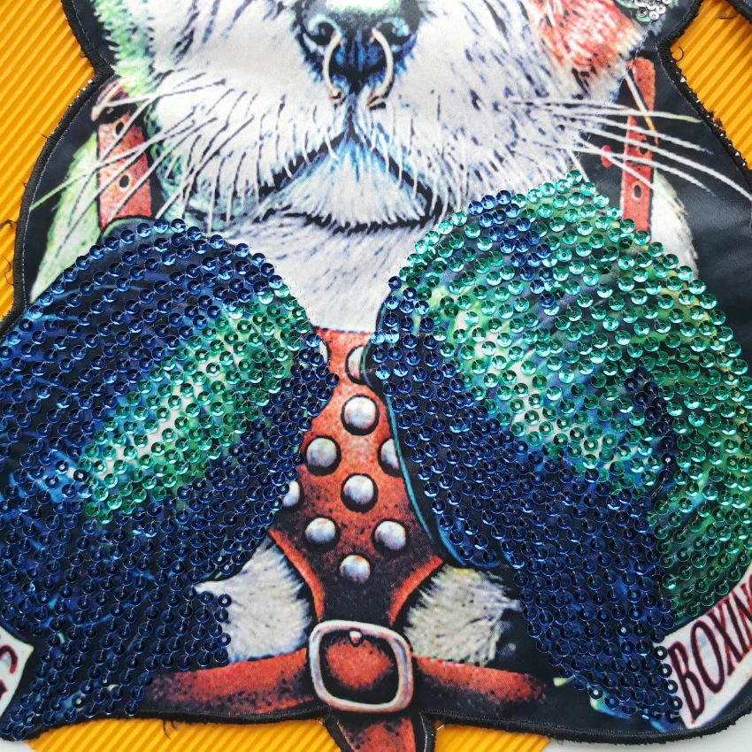 embroidery sequined dog patch,blue boxing dogs patches,embroidered sequins cartoon badges appliques for clothing
embroidery sequined dog patch,blue boxing dogs patches,embroidered sequins cartoon badges appliques for clothing