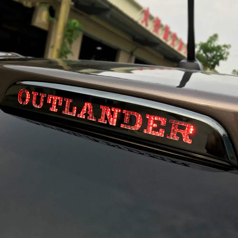 Автомобильные лампы с высоким тормозом Декоративные наклейки для Mitsubishi Outlander 2013