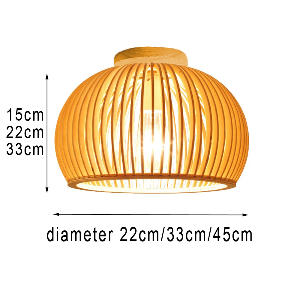 Nordic modern wood ceiling chandelier, Home Deco Bamboo Weaving Wooden Ceiling Lamp Cage lamp Fixtures
Nordic modern wood ceiling chandelier, Home Deco Bamboo Weaving Wooden Ceiling Lamp Cage lamp Fixtures