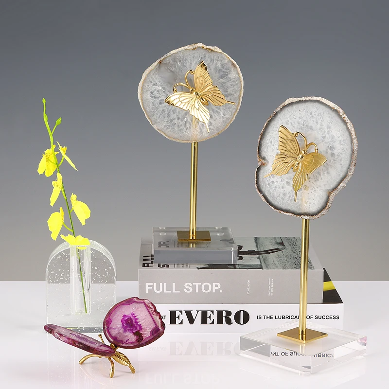 Латунная Статуэтка-бабочка, фигурка животного, Креативные аксессуары для дома, домашний декор, фигурки из агата для дома, офисное украшение,...
Латунная Статуэтка-бабочка, фигурка животного, Креативные аксессуары для дома, домашний декор, фигурки из агата для дома, офисное украшение,...