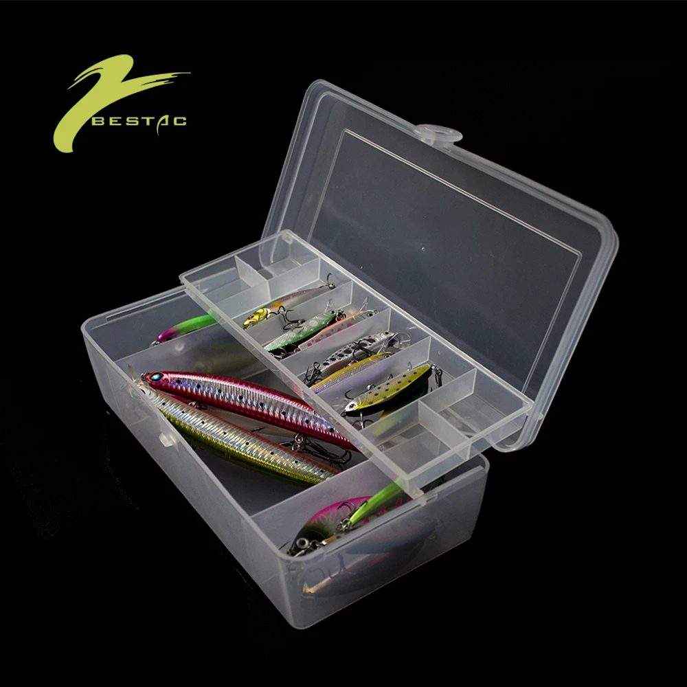 baits tackle box storage Two-Sided storage case plastic fishing lures 21*12*6cm tackle box BESTAC
baits tackle box storage Two-Sided storage case plastic fishing lures 21*12*6cm tackle box BESTAC