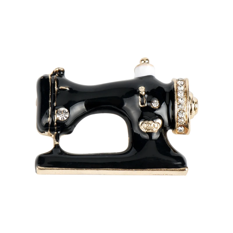 Thimble Needle Thread Seamstress Black Sewing Machine Brooch Women Pin Brooches Enamel Pins Denim Jacket Pin Badge Gift Jewelry
Thimble Needle Thread Seamstress Black Sewing Machine Brooch Women Pin Brooches Enamel Pins Denim Jacket Pin Badge Gift Jewelry