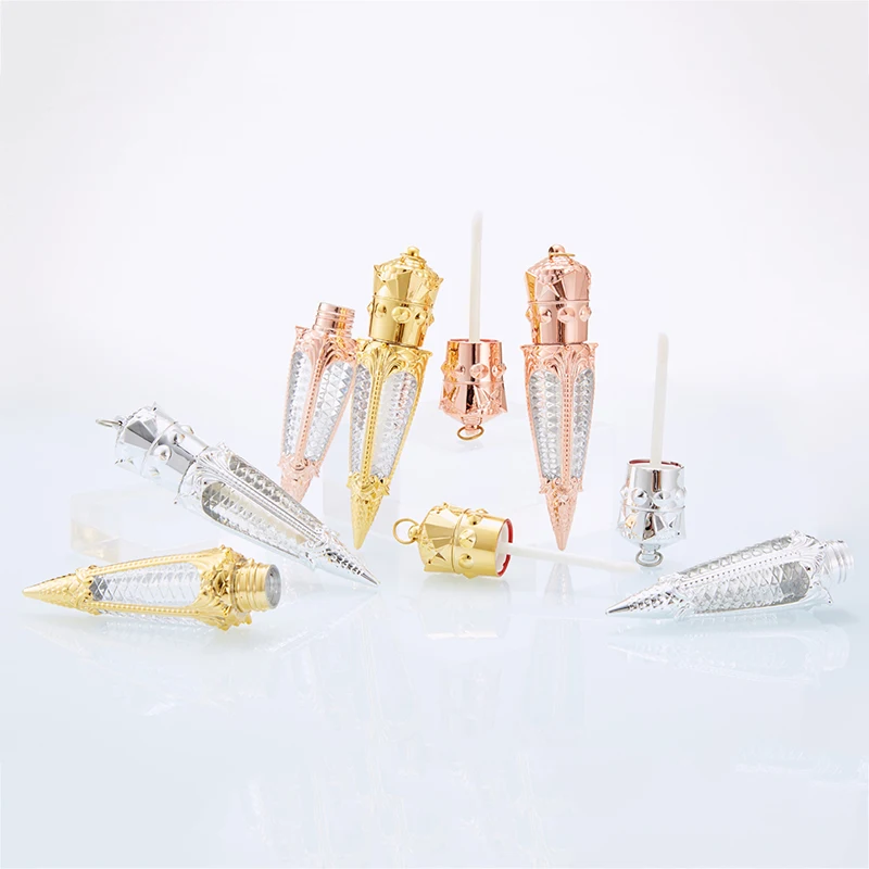 1 Pcs 2021 New 5ml Rose Gold Crown Plastic Lip Gloss Tube Empty Cosmetic Packaging Container Portable Travel Lip Glaze Tube
1 Pcs 2021 New 5ml Rose Gold Crown Plastic Lip Gloss Tube Empty Cosmetic Packaging Container Portable Travel Lip Glaze Tube