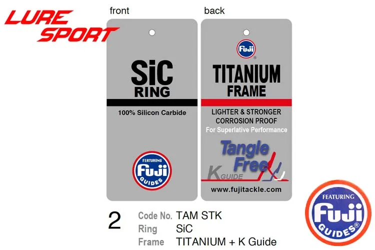 Японское кольцо FUJI T-KTSG титановая рама SIC 2 шт. | Спорт и развлечения