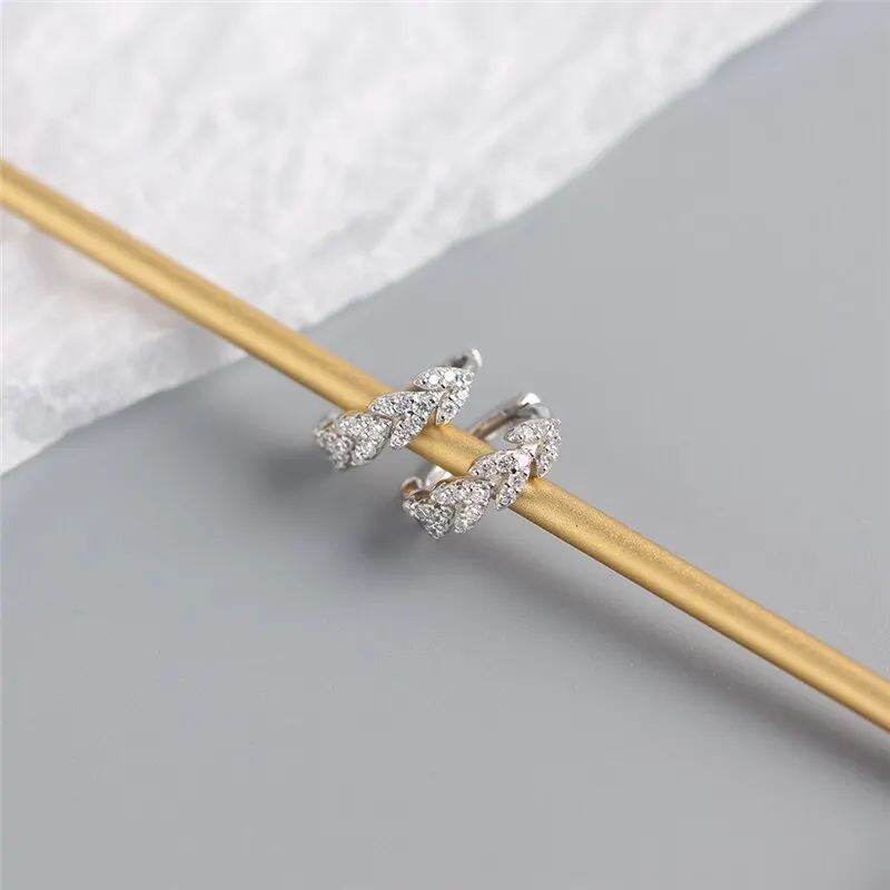 A00703 Luxury Real 100% 925 Sterling Silver Peach Heart Leaf Stud Earrings for Women Fine Wedding Jewelry Accessories 2021 
A00703 Luxury Real 100% 925 Sterling Silver Peach Heart Leaf Stud Earrings for Women Fine Wedding Jewelry Accessories 2021