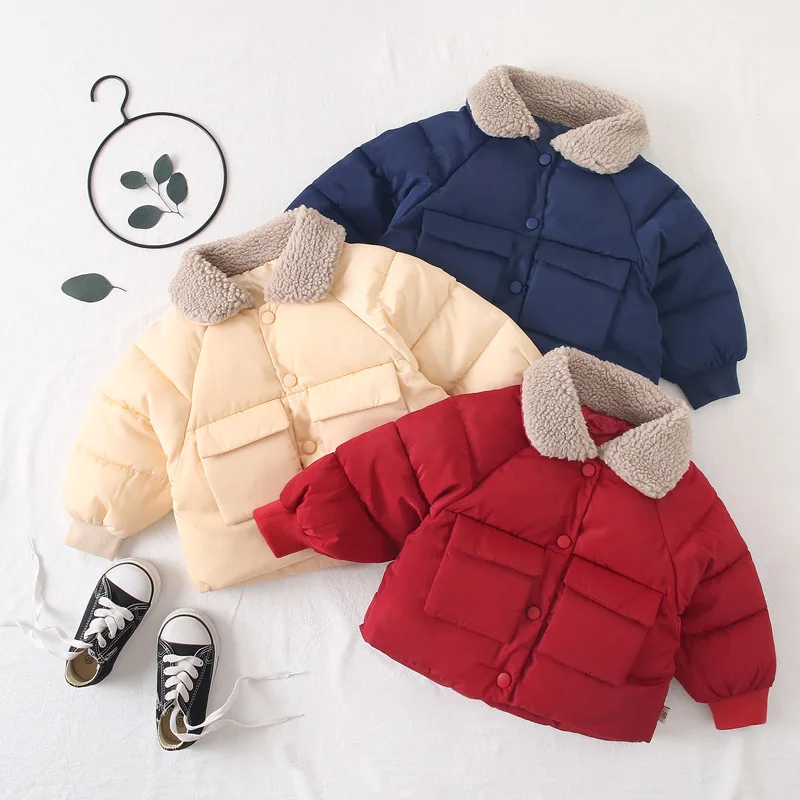 Winter Kids Jackets For Girls Boys Warm Thick Velvet Children's Coat Baby Outerwear Infant Overcoat 2-6years baby clothes
Winter Kids Jackets For Girls Boys Warm Thick Velvet Children's Coat Baby Outerwear Infant Overcoat 2-6years baby clothes