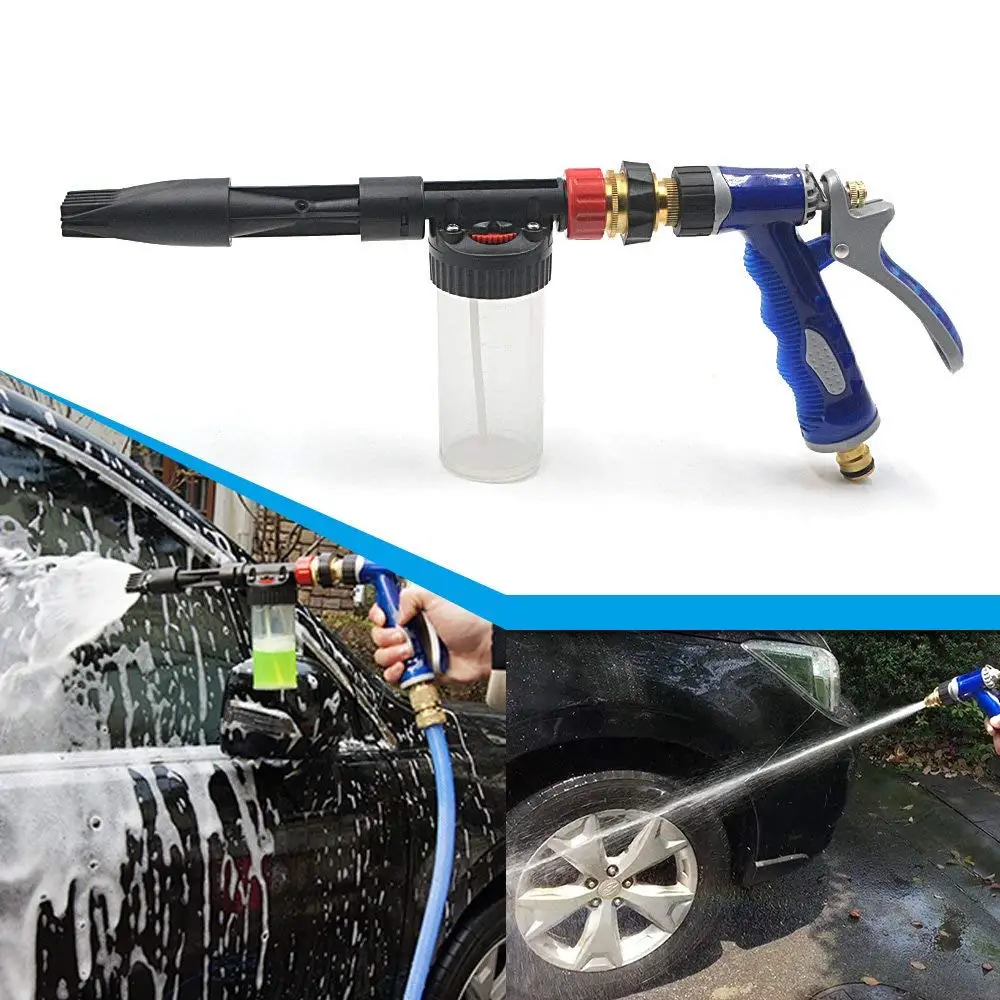 2 in 1 Adjustable Water Gun Car Washer High Pressure Power Washer Snow Foam Water Profession Car Cleaning Foam Machine Tools
2 in 1 Adjustable Water Gun Car Washer High Pressure Power Washer Snow Foam Water Profession Car Cleaning Foam Machine Tools