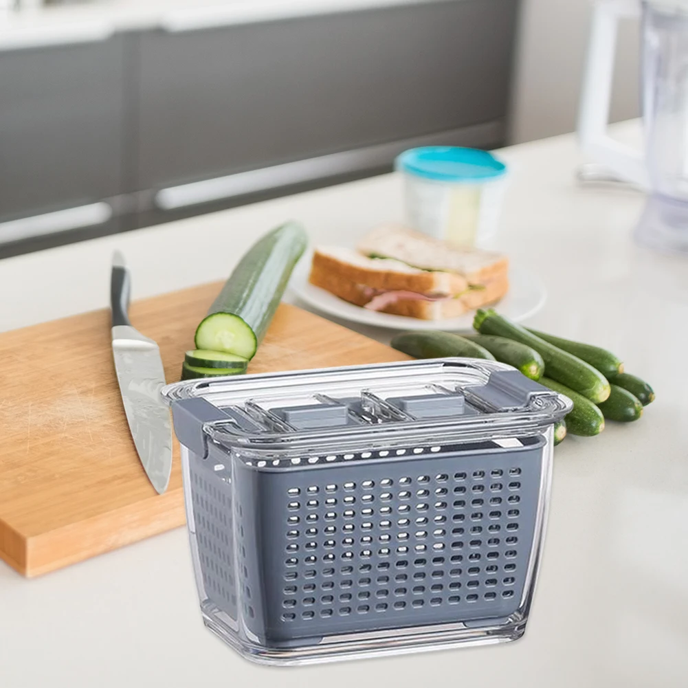 Kitchen Washing Colander Baskets Refrigerator Vegetable Crisper Drain Basket Box Storage Rack Sink Kitchen Filter
Kitchen Washing Colander Baskets Refrigerator Vegetable Crisper Drain Basket Box Storage Rack Sink Kitchen Filter