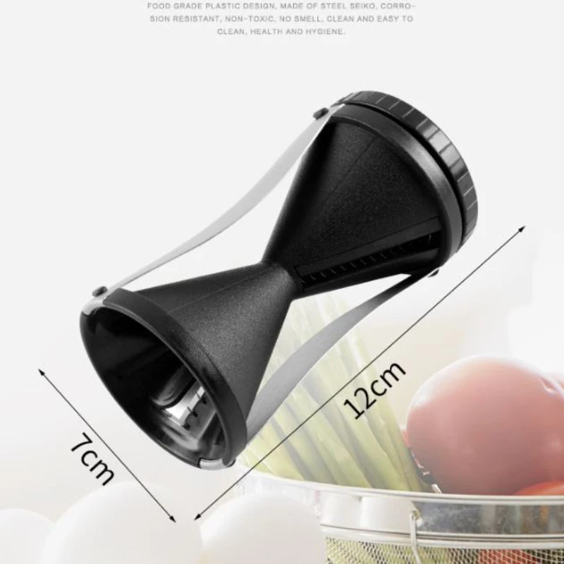 Kitchen Manual Vegetable Cutter Creative Wearable Durable Spiral Grater Eco-friendly Multifunction Potato Shredder Rotary Cutter
Kitchen Manual Vegetable Cutter Creative Wearable Durable Spiral Grater Eco-friendly Multifunction Potato Shredder Rotary Cutter