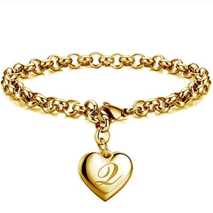 26pcs/set Wholesale Initial Charm Bracelets Aolly Heart 26A-Z Letters Alphabet Bracelet Bangles for Women Girls Kids Gifts 
26pcs/set Wholesale Initial Charm Bracelets Aolly Heart 26A-Z Letters Alphabet Bracelet Bangles for Women Girls Kids Gifts