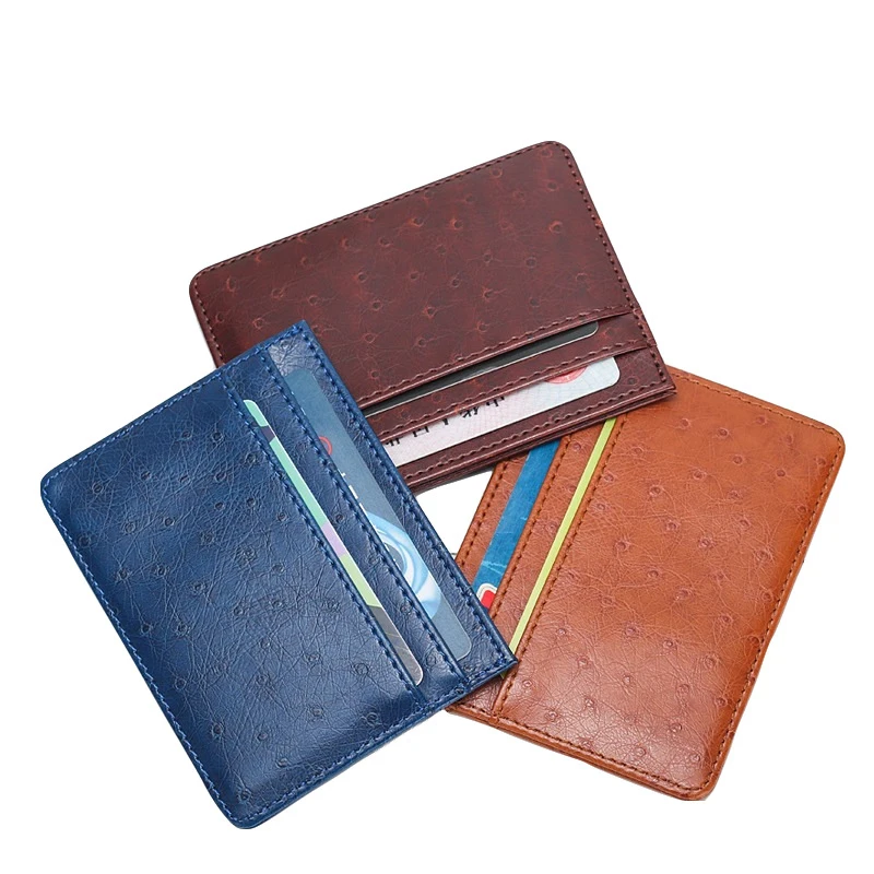 New Vintage Men's PU Leather Credit Card Holder Small Wallet Money Bag ID Card Case Mini Purse For Male Card Holder Card Classic
New Vintage Men's PU Leather Credit Card Holder Small Wallet Money Bag ID Card Case Mini Purse For Male Card Holder Card Classic