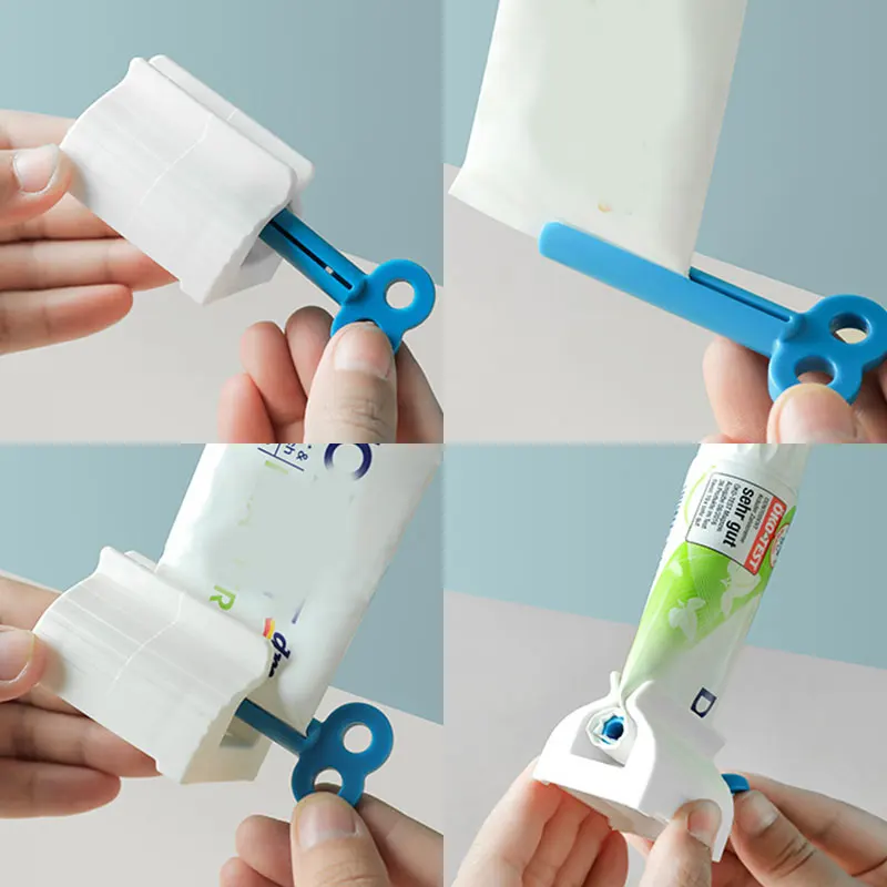 Multifunction Toothpaste Tube Squeezer Squeezer Toothpaste Easy Portable Plastic Dispenser Bathroom supplies
Multifunction Toothpaste Tube Squeezer Squeezer Toothpaste Easy Portable Plastic Dispenser Bathroom supplies