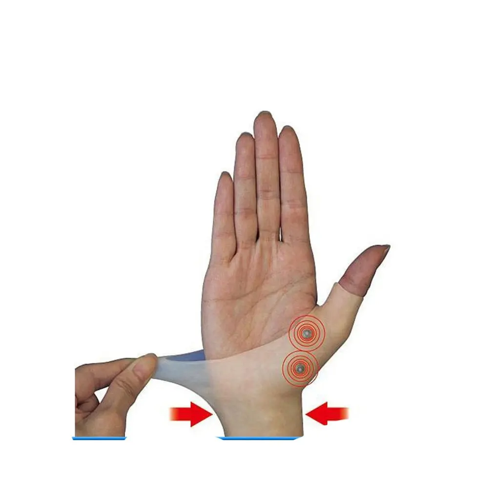 Магнитные терапевтические перчатки для поддержки кисти и большого пальца