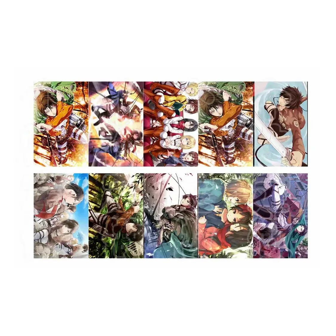 10pcs Attack on Titan Card Sticker Smooth Surface DIY Decoration Bus ID Anime Stickers
10pcs Attack on Titan Card Sticker Smooth Surface DIY Decoration Bus ID Anime Stickers