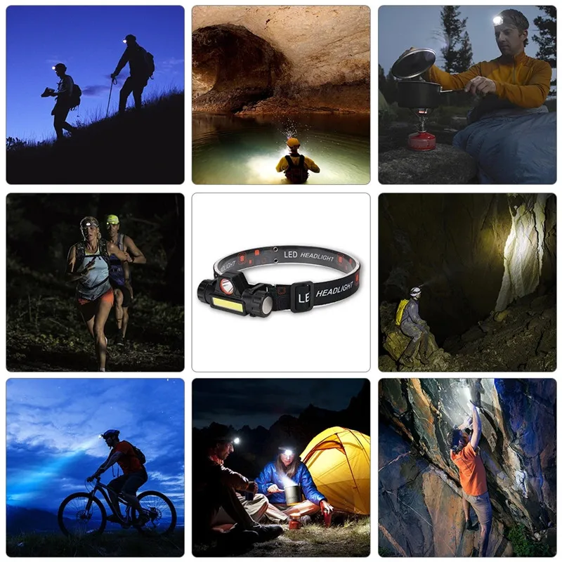 XANES 1200LM Q5+COB Stepless Dimming LED Headlamp Kit with 18650 Battery USB Cable Mini High Power USB Rechargeable Magnetic F
XANES 1200LM Q5+COB Stepless Dimming LED Headlamp Kit with 18650 Battery USB Cable Mini High Power USB Rechargeable Magnetic F