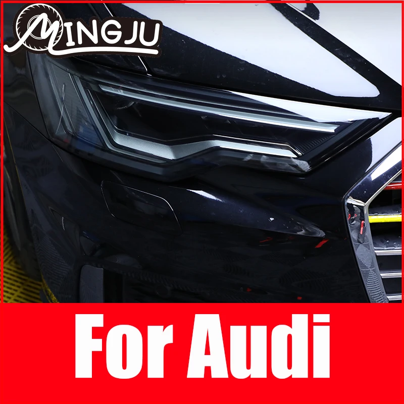 TPU Car Transparent Black Headlight Protective Film sticker for Audi A8 A6 Q5 A4 A3 Q3 A7 Q7 Q8 S3 s4 s5 s6 A5 q2
TPU Car Transparent Black Headlight Protective Film sticker for Audi A8 A6 Q5 A4 A3 Q3 A7 Q7 Q8 S3 s4 s5 s6 A5 q2