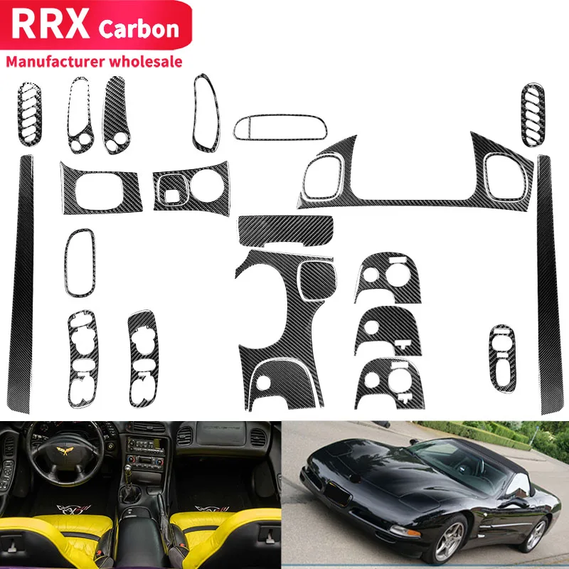 For Chevrolet Corvette C5 1998-2004 Car Interior Accessories Gear Shift Center Console Panel Cup Holder Carbon Fiber Sticker
For Chevrolet Corvette C5 1998-2004 Car Interior Accessories Gear Shift Center Console Panel Cup Holder Carbon Fiber Sticker