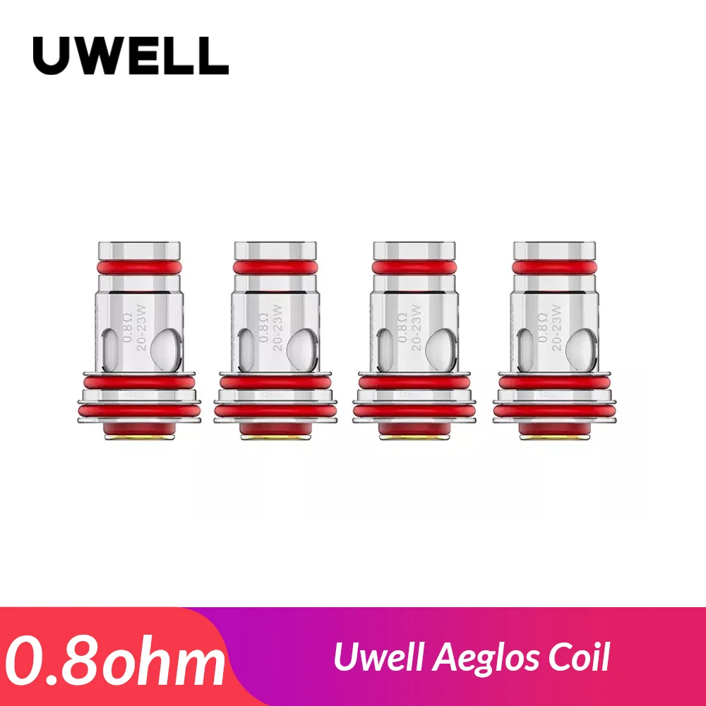 Original UwellAeglosCoil 0.8ohm 4pcs/pack for Aeglos Pod System Kit 20-23W usage Electronic Cigarette Cores
Original UwellAeglosCoil 0.8ohm 4pcs/pack for Aeglos Pod System Kit 20-23W usage Electronic Cigarette Cores