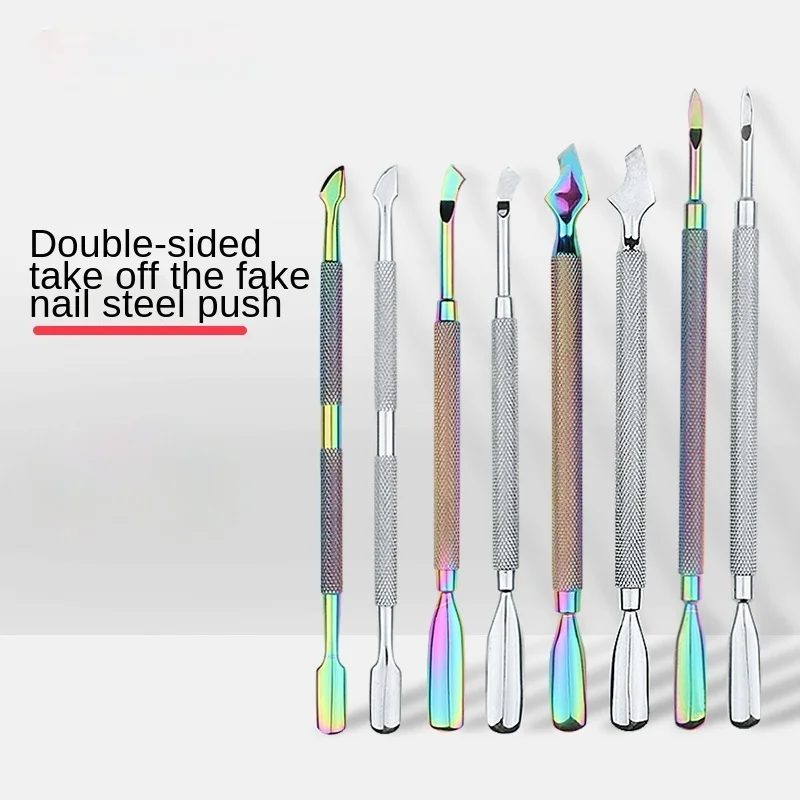 4 Pcs/lot Nail Art Tools Stainless Steel Multifunctional Nail Remover Steel Push Color Titanium Nail Remover Manicure Tool Set
4 Pcs/lot Nail Art Tools Stainless Steel Multifunctional Nail Remover Steel Push Color Titanium Nail Remover Manicure Tool Set