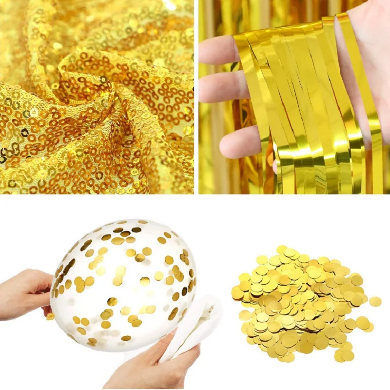 Rose Gold Theme Party Decoration Sequined Tablecloth Rose Gold Curtain Background Wall Decoration Table Runner Confetti Balloon
Rose Gold Theme Party Decoration Sequined Tablecloth Rose Gold Curtain Background Wall Decoration Table Runner Confetti Balloon