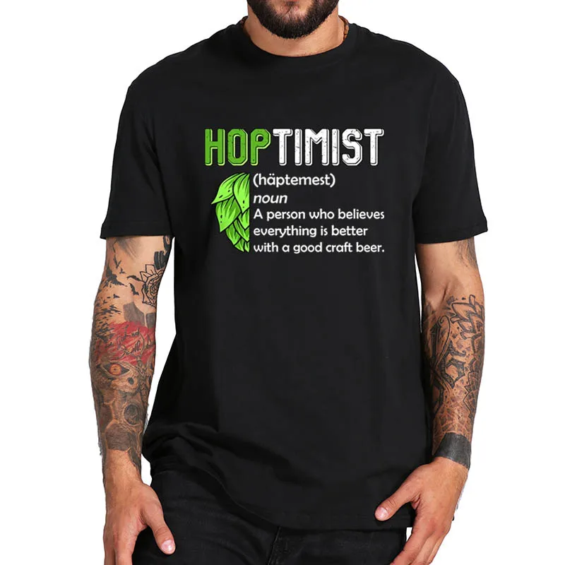 Hoptimist-Definition T Shirt Craft-Beer Funny Drinking Beers Simply Style EU Size Crew Neck Summer T-Shirt
Hoptimist-Definition T Shirt Craft-Beer Funny Drinking Beers Simply Style EU Size Crew Neck Summer T-Shirt